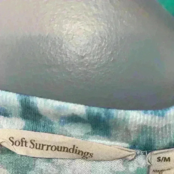 EUC Soft Surroundings Modern Romance Pullover Long Sleeve Top S/M Small Medium - Picture 3 of 6